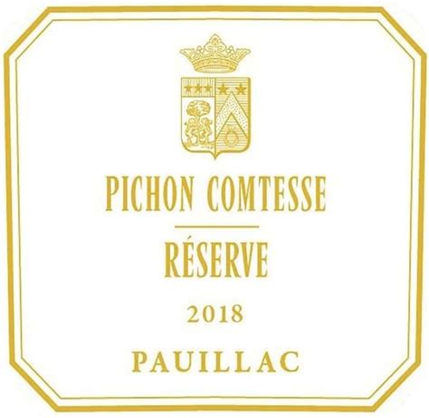 Chateau Pichon Longueville Comtesse De Lalande Reserve De La Comtesse