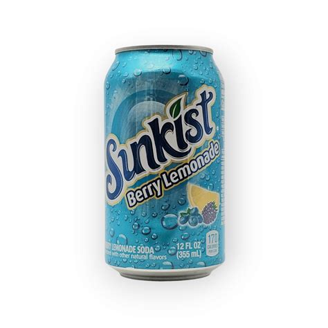 Usa Sunkist Berry Lemonade Soda 355 Ml Lazada Ph