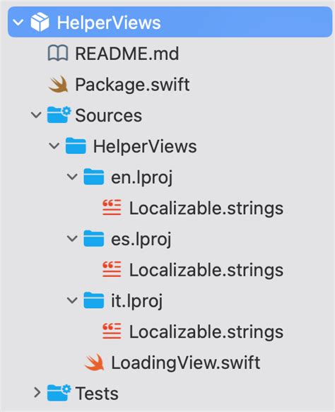 Swift Package String Localization