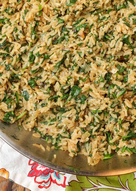 Spinach Rice Vegetable Recipes