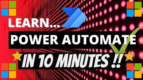 Power Automate In 10 Minutes Tutorial For Beginners Using Example