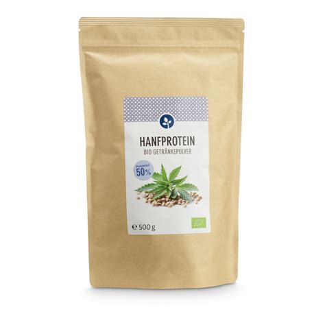 HANFPROTEIN BIO Pulver 500 G Online Kaufen