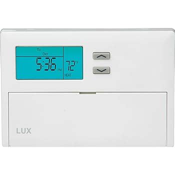 Lux Tx E Day Universal Programmable Thermostat Locking