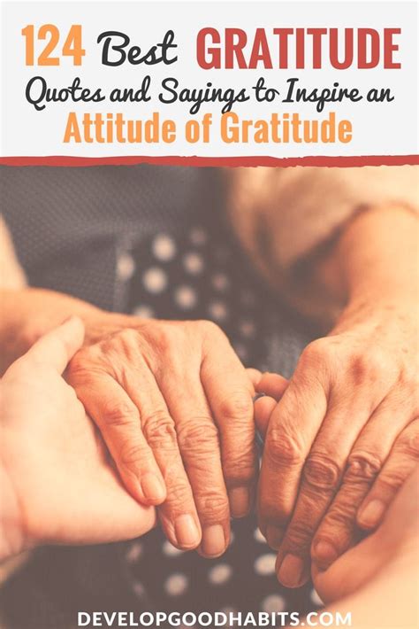 124 Best Gratitude Quotes And Sayings To Inspire An Attitude Of Gratitude