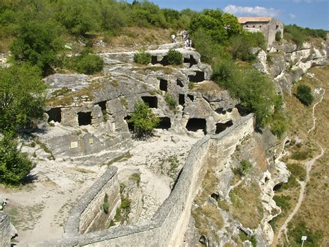 Чуфут-Кале, карта