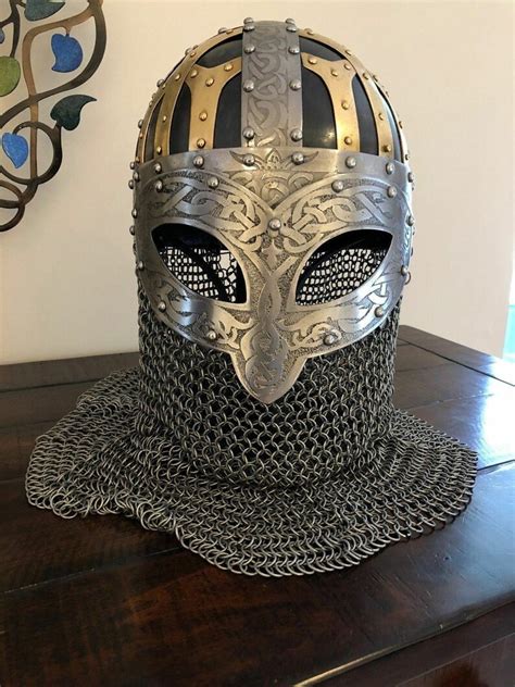 Medieval Knight Templar Helmet Crusader Costume Armor Helmet Etsy