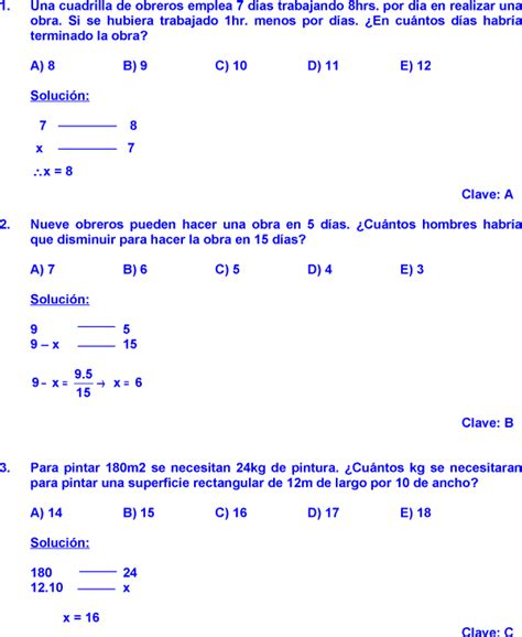 Regla De Tres Simple Y Compuesta Ejercicios Resueltos Pdf