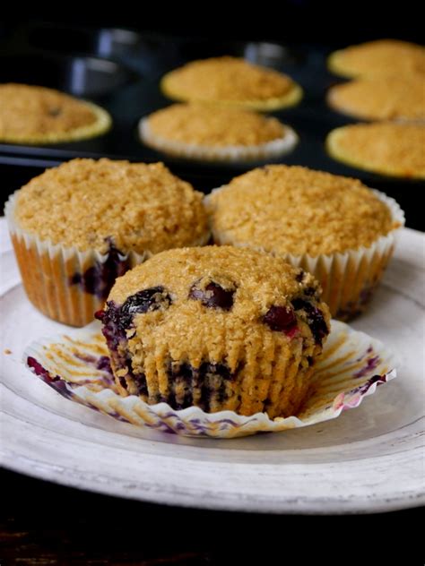 Blueberry Oat Bran Muffins My Bacon Wrapped Life