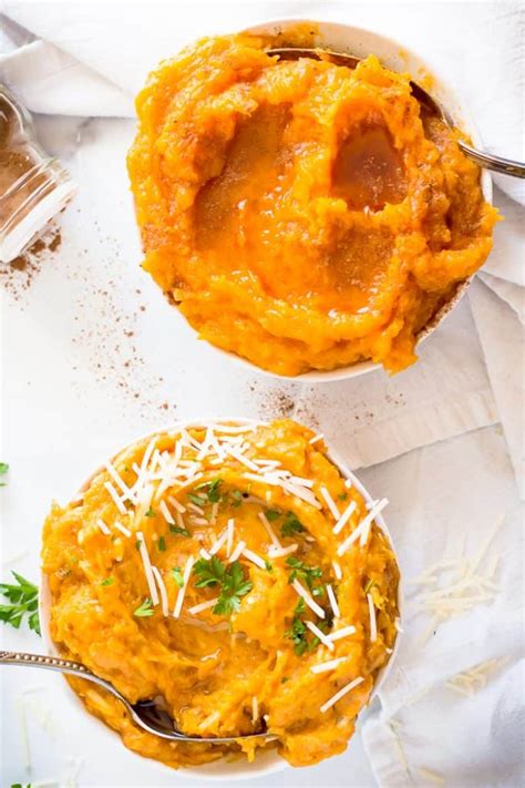 Mashed Butternut Squash Sweet Or Savory The Natural Nurturer