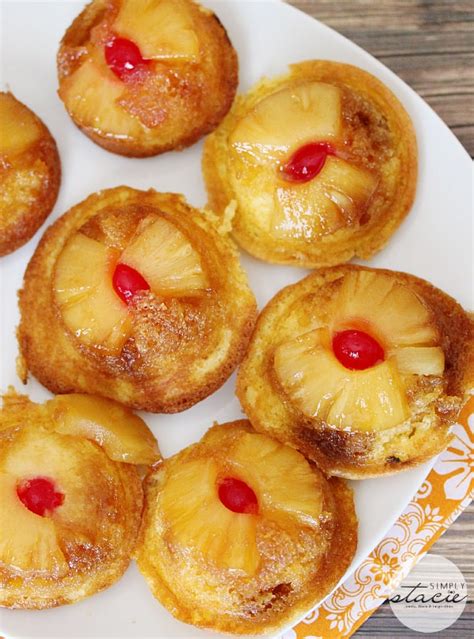 Pineapple Upside Down Cupcakes Simply Stacie