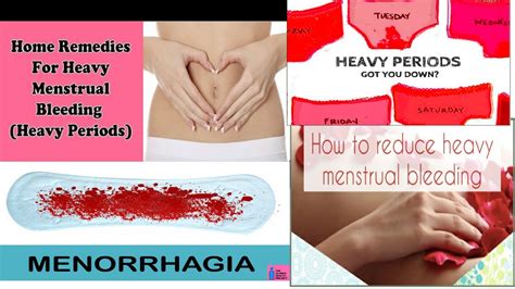 How To Reduce Heavy Menstrual Bleeding Youtube