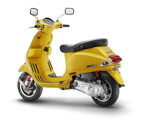 Vespa SXL 125 Matte Yellow Price Specs Top Speed Mileage In India