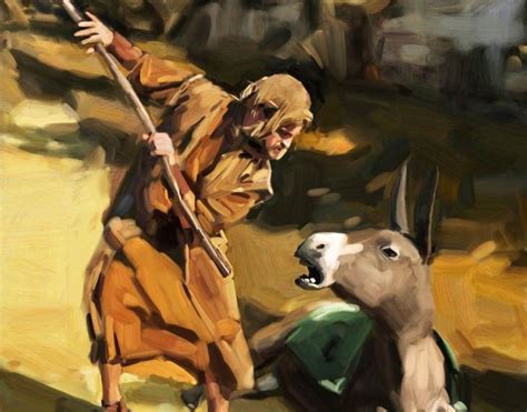 The Bible In Paintings Balaam And His Talking Donkey