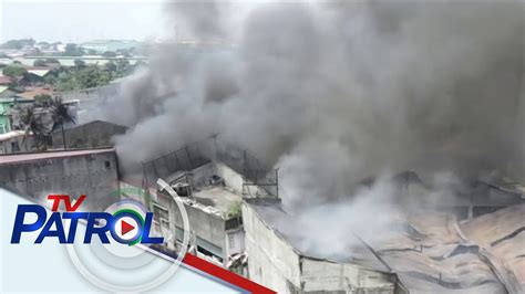 Sunog Sa Isang Bodega Sa Valenzuela City Hindi Pa Rin Naaapula TV