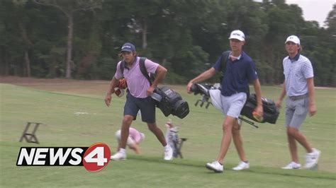 Charlie Woods Son Of Tiger Woods Seen Practicing In Dothan Youtube