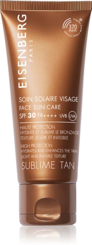 Eisenberg Soin Solaire Visage SPF 30 crème solaire visage notino fr