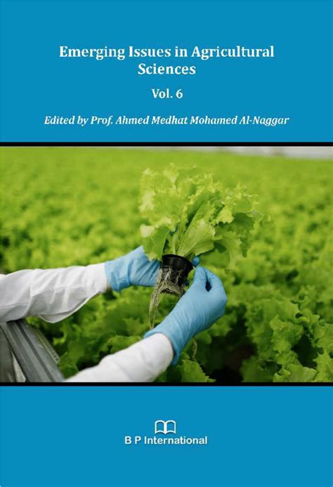 Pdf Emerging Issues In Agricultural Sciences