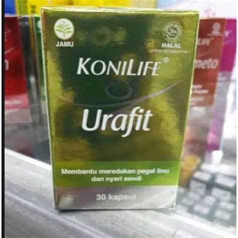 Jual Konilife Urafit Isi Kapsul Asam Urat Dan Nyeri Sendi Shopee