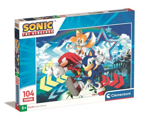 Clementoni Puzzle Super Kolor Sonic El Clementoni