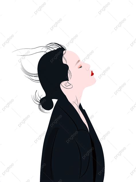 Gambar Ilustrasi Gambar Gadis Gadis Ilustrasi Karakter Png Dan Vektor Dengan Background