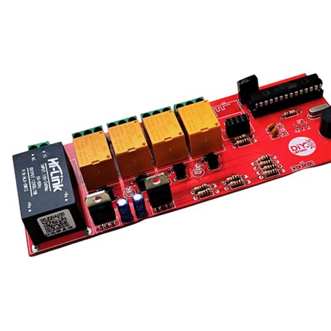 Channel Relay With Onboard Esp Atmega Only Pcb Diy Usthad