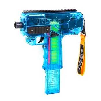 Uzi Submachine Gun Eva Soft Bullet Smg Burst Shooting Dart Electric Toy