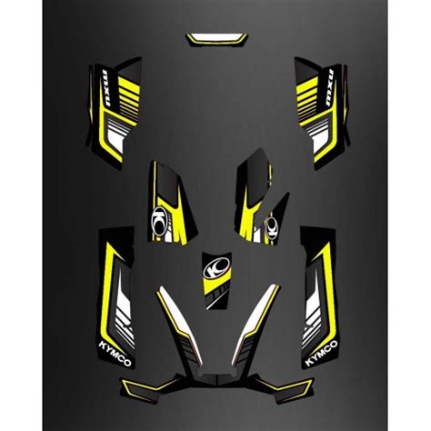 Sticker Kit Deco For Quads Of The Brand Kymco KXR Maxxer MXU