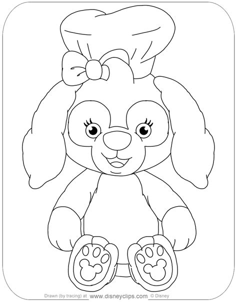 16 Duffy The Bear And Friends Coloring Pages