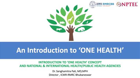 Introduction To The One Health Concept And National International