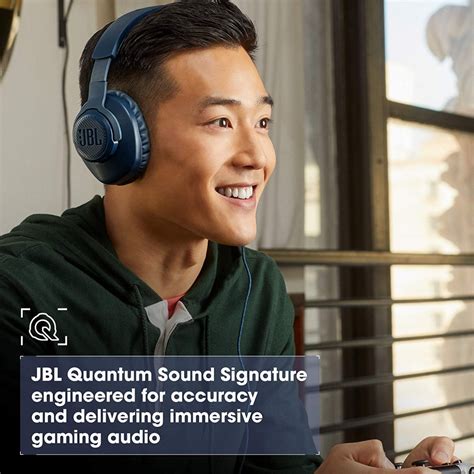 Jbl Quantum Blk Wired Over Ear Gaming Headset With A Detachable Mic