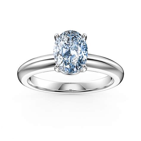 Unity 1 25ct Oval Aquamarine Solitaire 18ct White Gold Engagement Ring