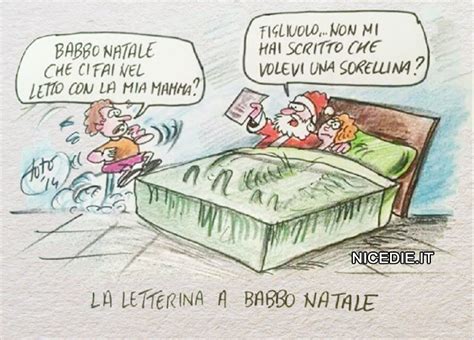 Barzellette Vignette Babbo Natale A Letto Con La Mamma