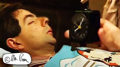 Mr Bean Hates His Alarm Clock Mr Bean Funny Clips Mr Bean Official