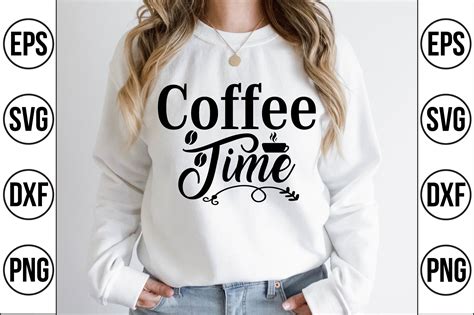 Coffee Time Svg Graphic By Momenulhossian577 · Creative Fabrica