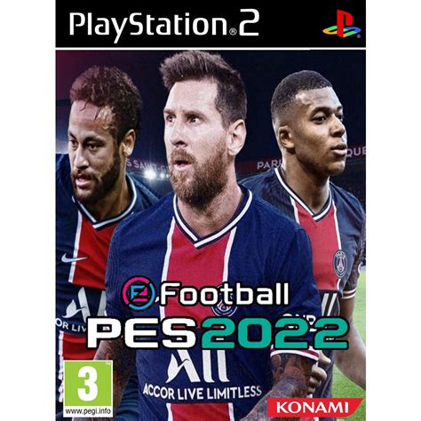 eFootball PES 2022 PS2 MKTEC English Version Season 2021/2022 ~🕤 Descubra o mundo colorido e ...