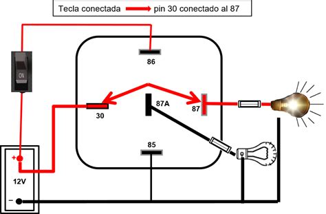 Diagrama Del Circuito De Luces Direccionales Mantenimiento D