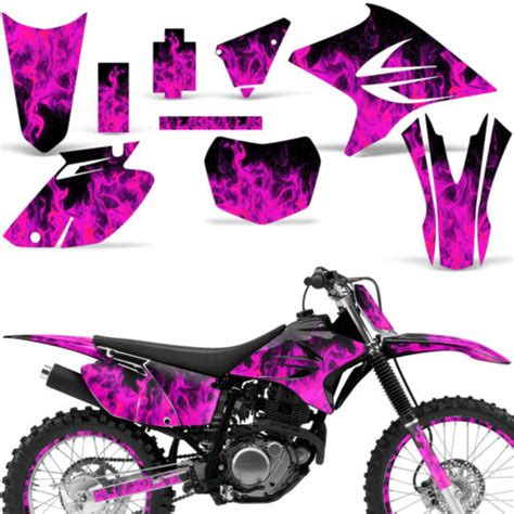 Ttr230 Graphic Kit Backgrounds Rim Trim Yamaha Ttr 230 Parts Decals 05 16 Ice P Ebay