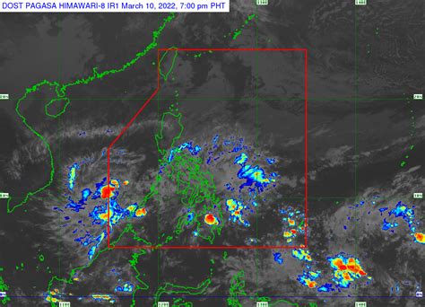 Expect Cloudy Skies Rain In Parts Of Ph Due To Amihan Shear Line