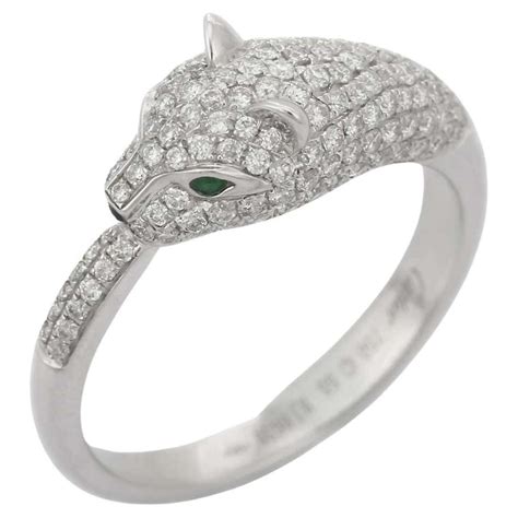 Cartier Panther Gold Ring At 1stdibs Cartier Cougar Ring Lion Ring