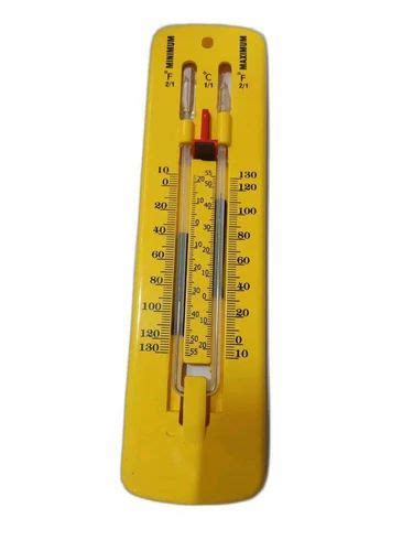 Analogue Thermometers Minimum And Maximum Thermometer For Laboratory