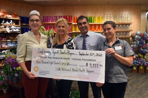 Safeway Canadas Support For Local Mental Health Program Thunder Bay