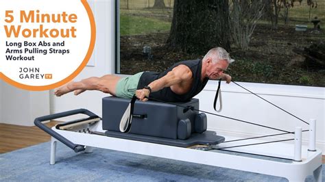 5 Minute Pilates Reformer Long Box Abs And Arms Pulling Straps