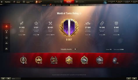 WoT: Introducing Updated Stats and Combat Achievements Page - The ...