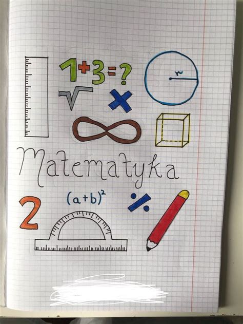 Matematyka Pierwsza Strona Zeszytu Disegni Da Colorare Disegni