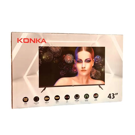 Konka 43" Frameless Full HD LED Tv (KG43EE682) - All kinds of household ...