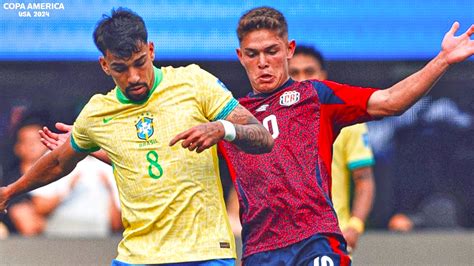 Brasil Empata A Costa Rica Na Estreia Da Copa Am Rica R Dio Clube