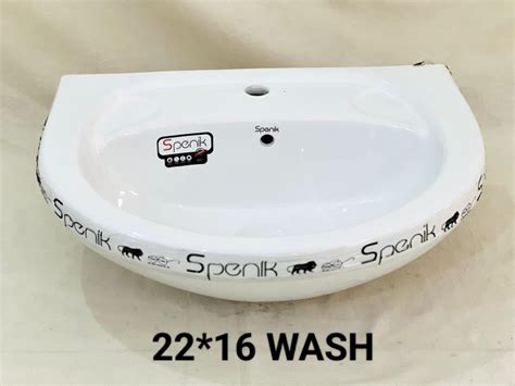 X Ceramic Wall Mounted Wash Basin For Home Hotel Restaurant