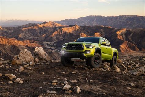 2024 Toyota Tacoma TRD Pro Introduces Special Terra Paint Color