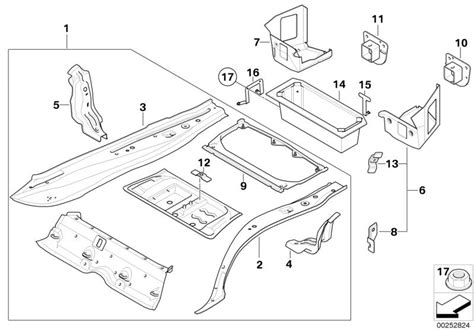 Original BMW Trunk Floor Right 1er E88 HUBAUER Shop De