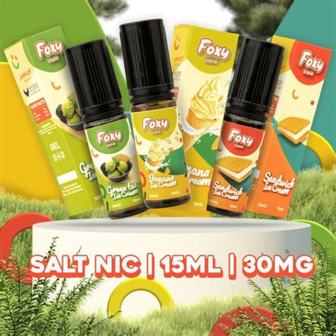 Jual Foxy Liquid 15ml By Vapehouse Liquid Salt Nic Fruity Creamy Dingin